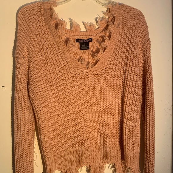 Trendy Threds Tops - Light pink sweater // Size small